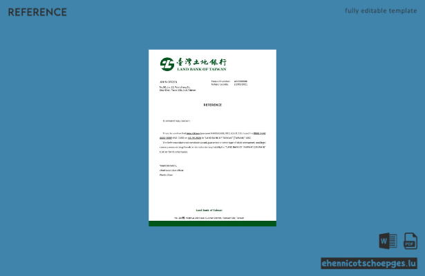 Vorschau: Referenzbeispiel zur Schließung der Taiwan Land Bank of Taiwan